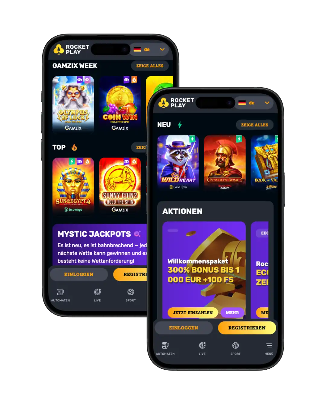 rocketplay casino download
