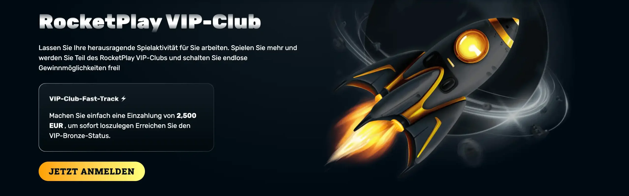 casino rocket play online vip